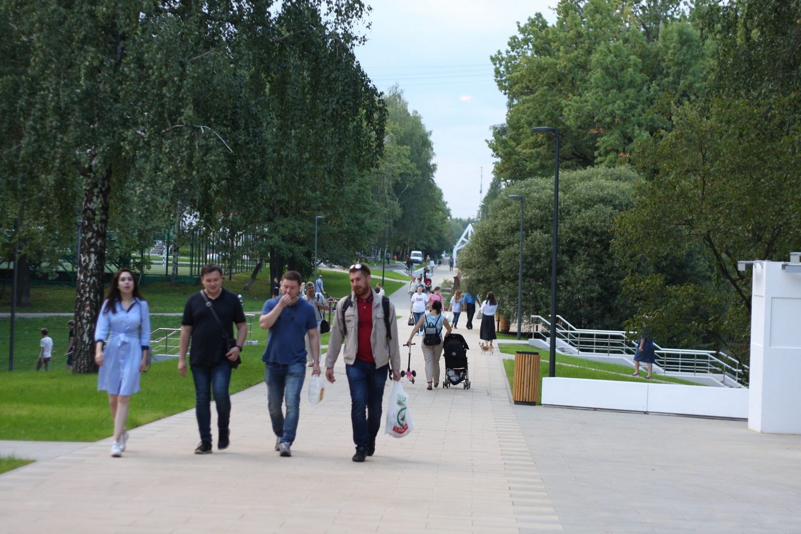 парк Лианозово, парки Москвы, Лианозовский променад, благоустройство