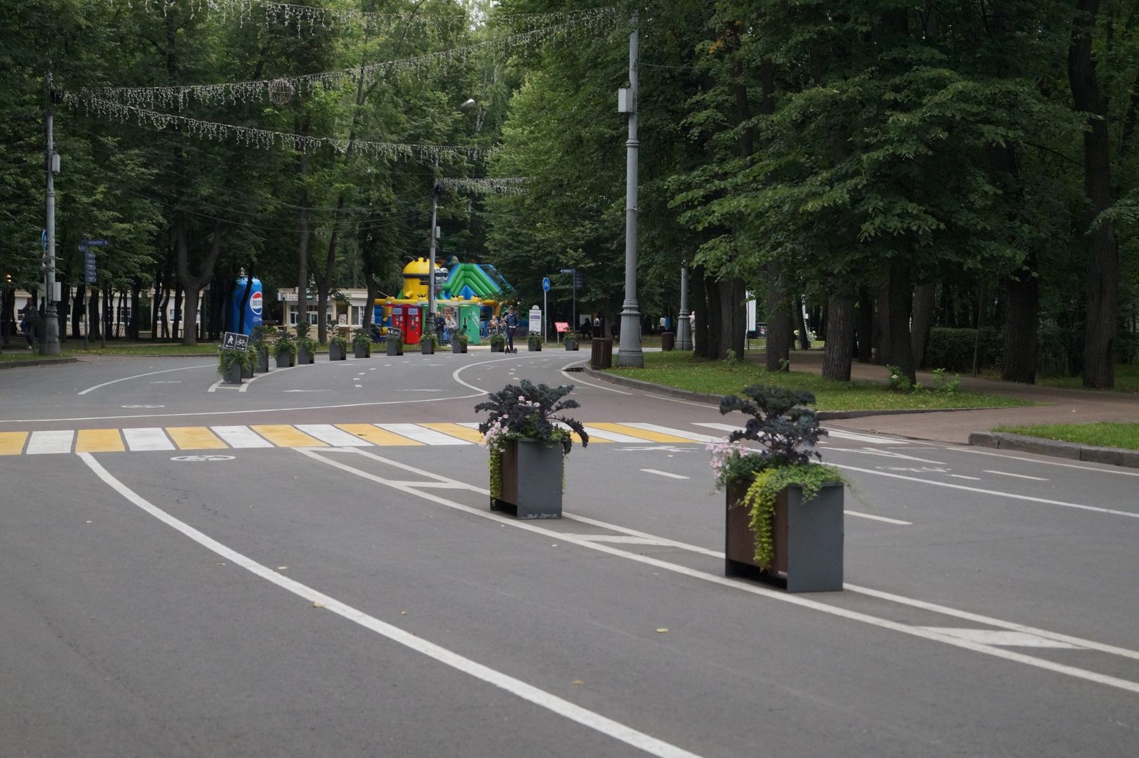 Велодорожки в Сокольниках