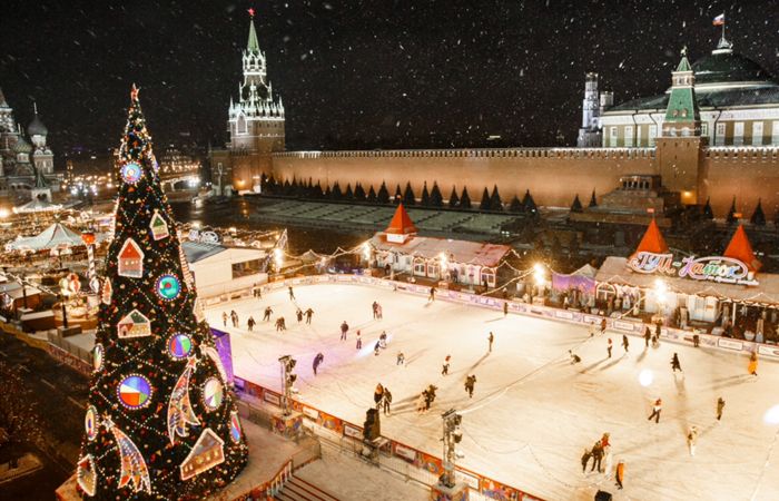 каток, Красная Площадь