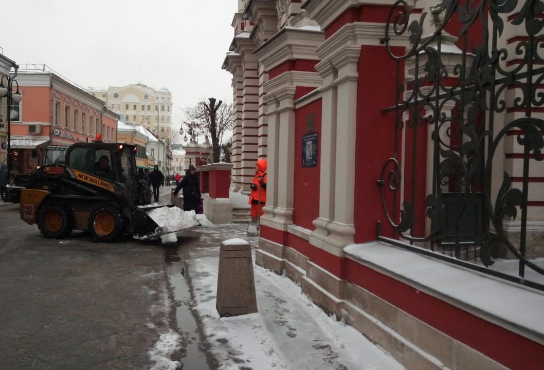 уборка снега