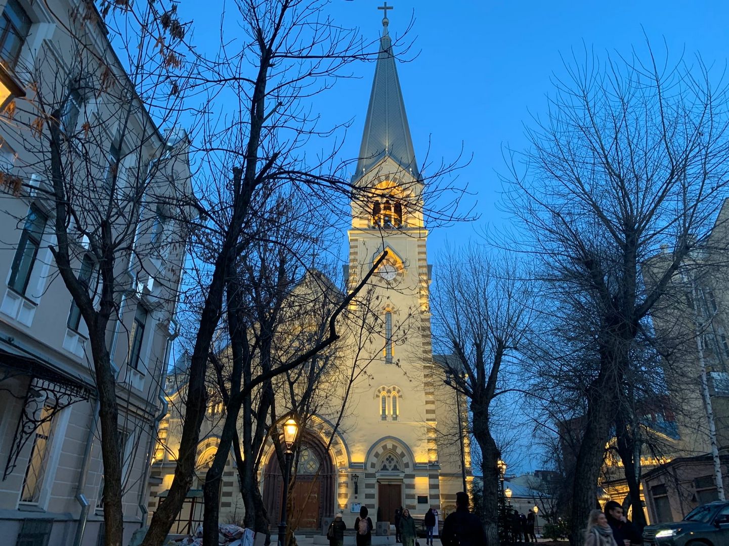архитектурная подсветка