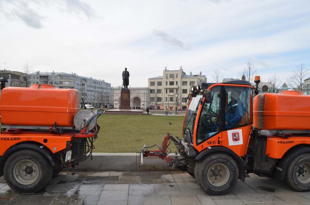 промывка дорог