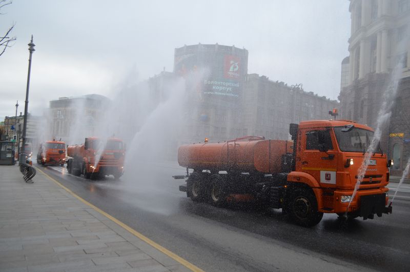 промывка Москвы