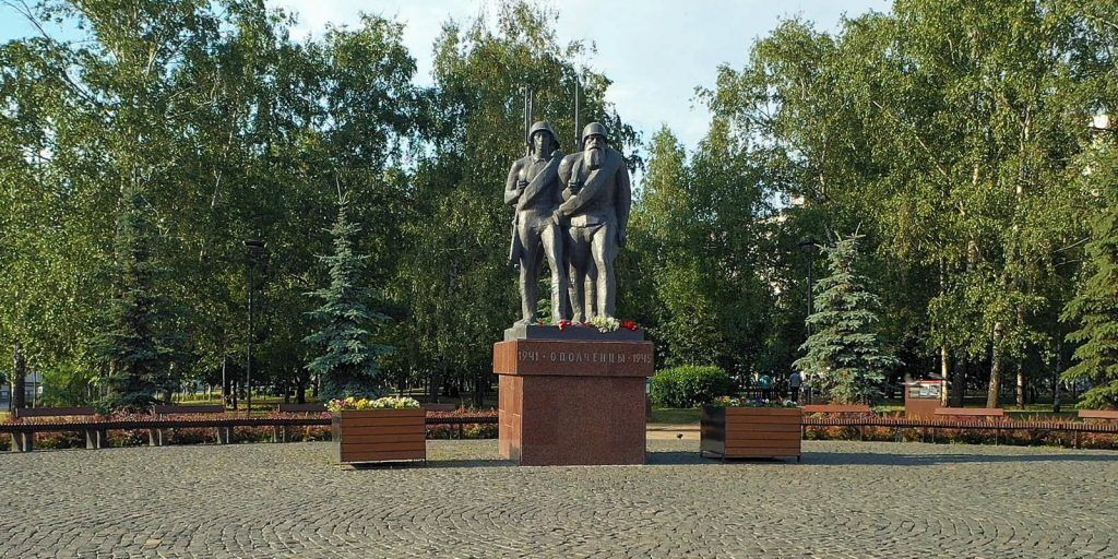 Сквер Народных Ополченцев в Хорошево-Мневниках