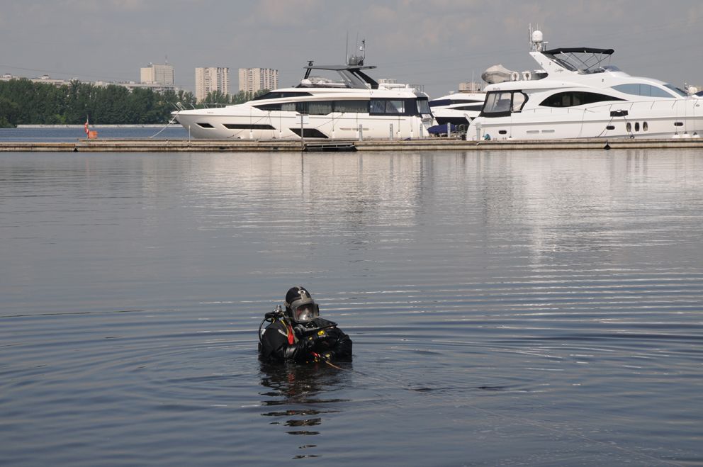 спасатели, водоем