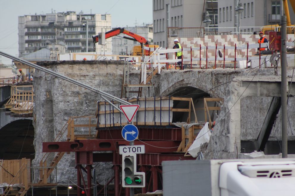 Большой каменный мост, благоустройство, ремонт