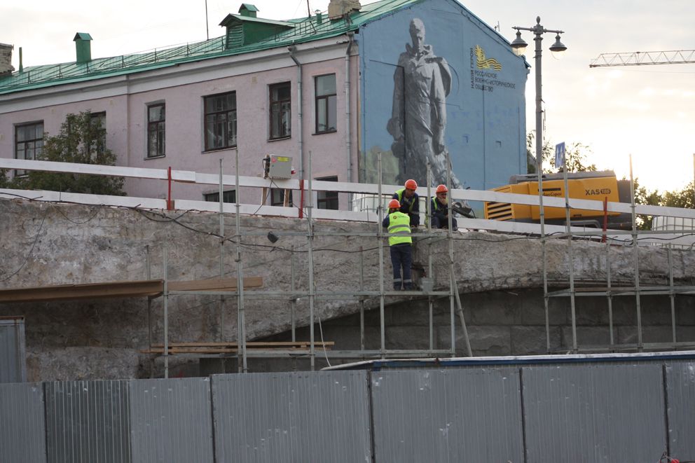 Большой каменный мост, благоустройство, ремонт