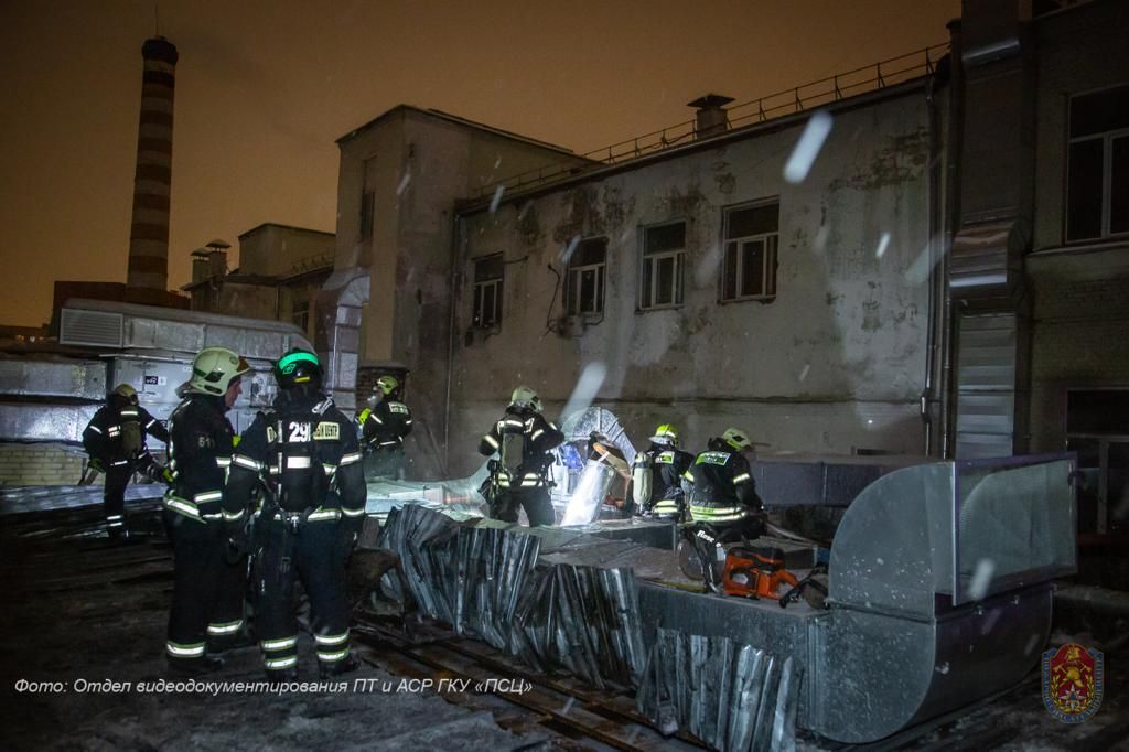 пожар, ЦАО, происшествия в Москве