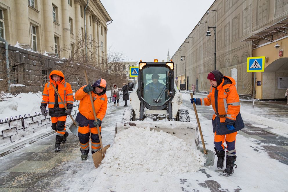 уборка снега