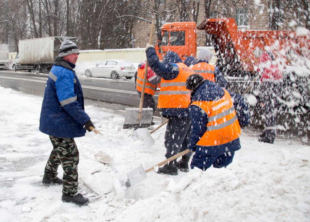 уборка снега