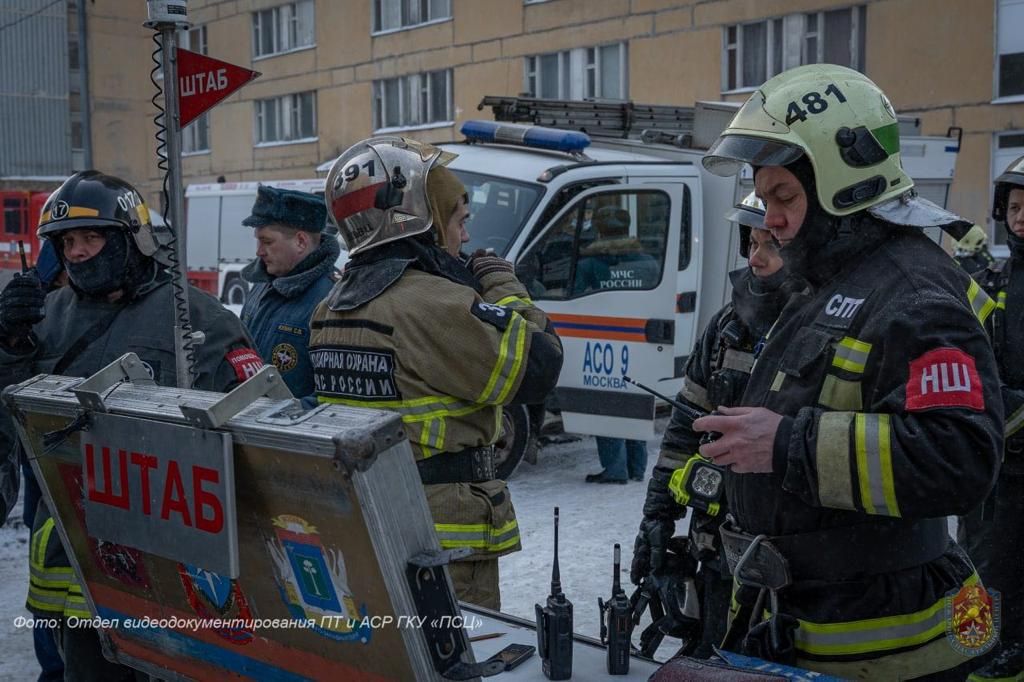 пожар, пожарные