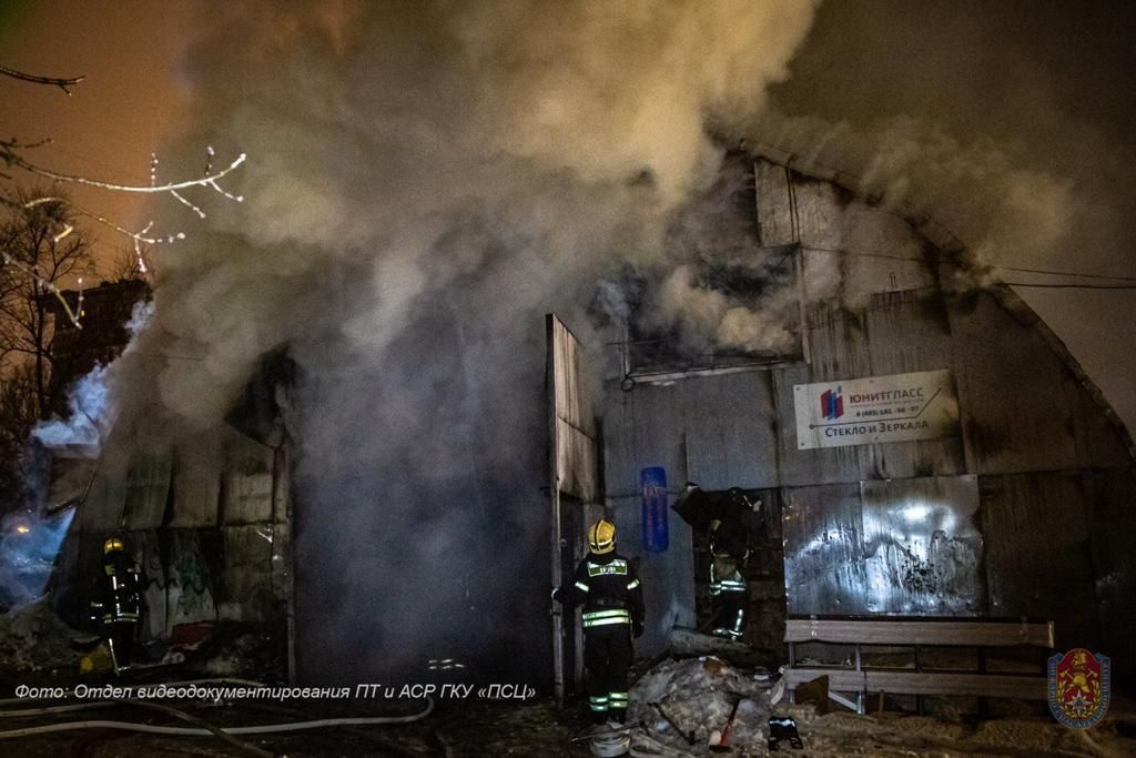 пожар, пожарные, происшествия в Москве