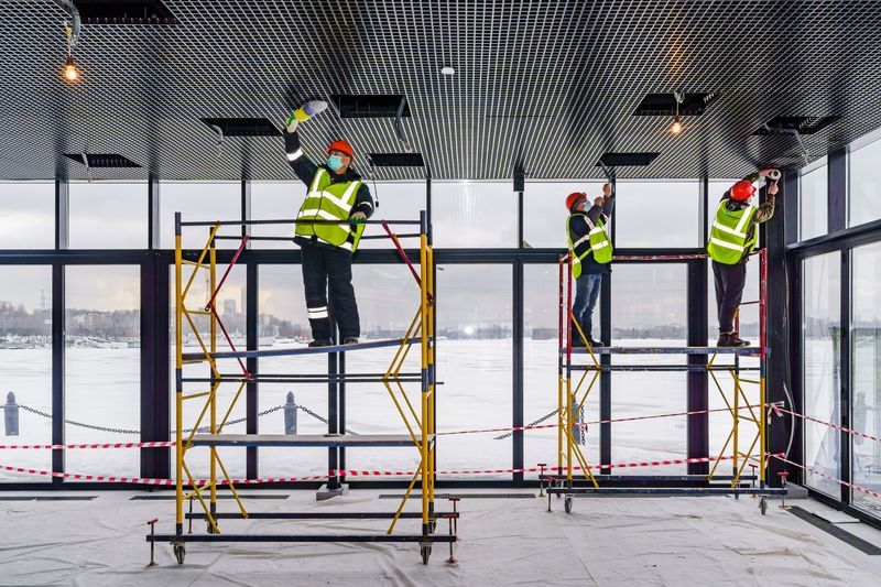 ресторан на воде, Парк Северного речного вокзала