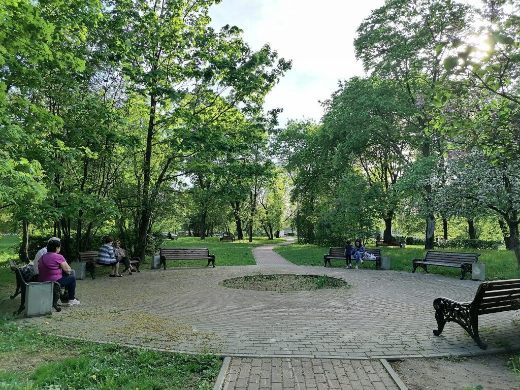 Славянский парк, благоустройство