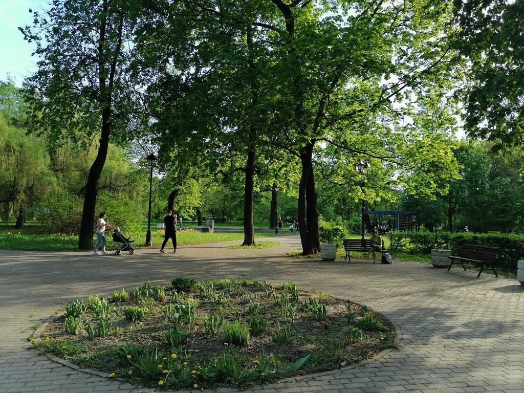 Славянский парк, благоустройство