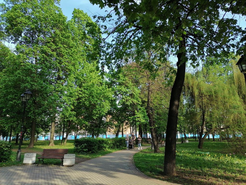 Славянский парк, благоустройство