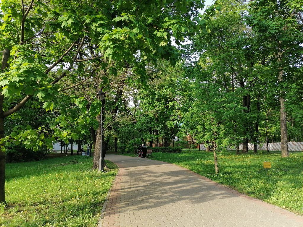 Славянский парк, благоустройство