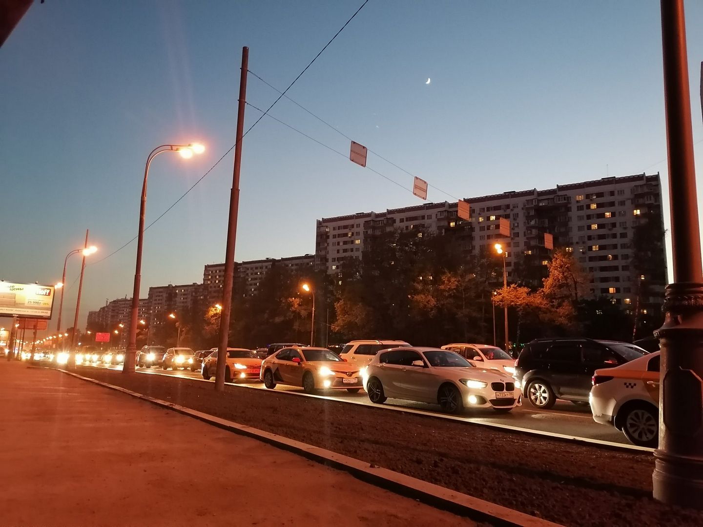 благоустройство Москвы, ремонт тротуаров, Ленинский проспект