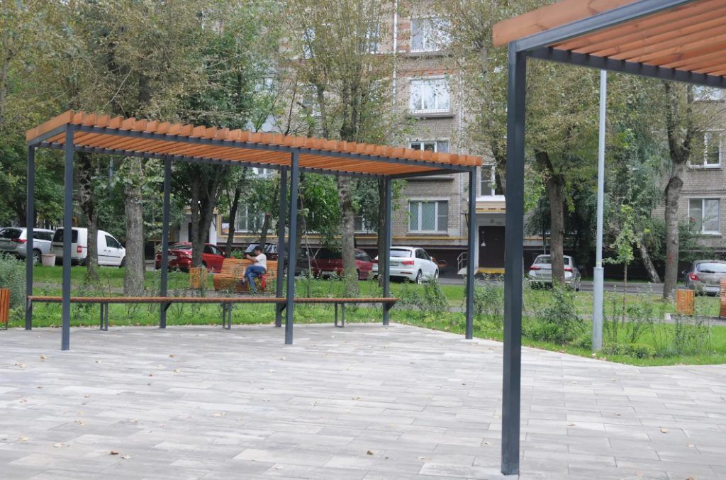 двор, спортивная площадка, благоустройство