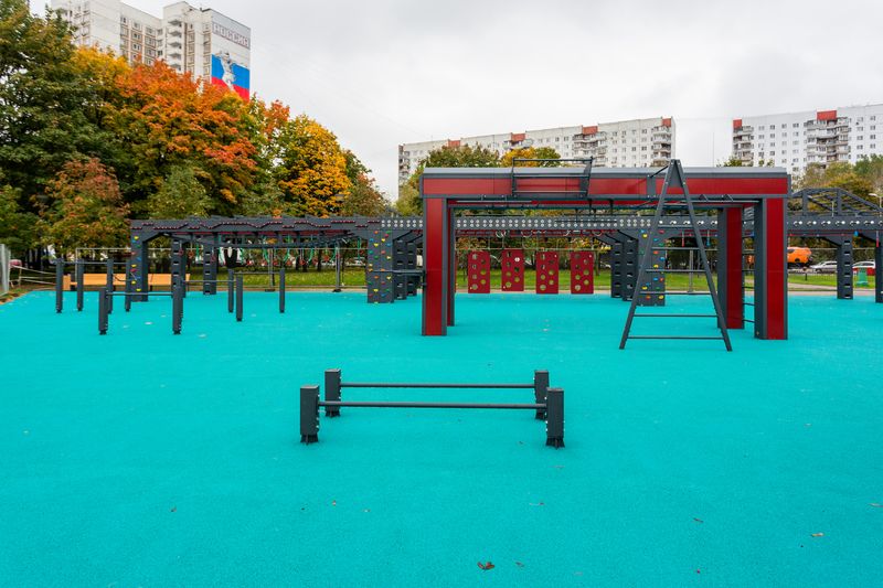 спортплощадка, «Русский ниндзя», Парк Яуза
