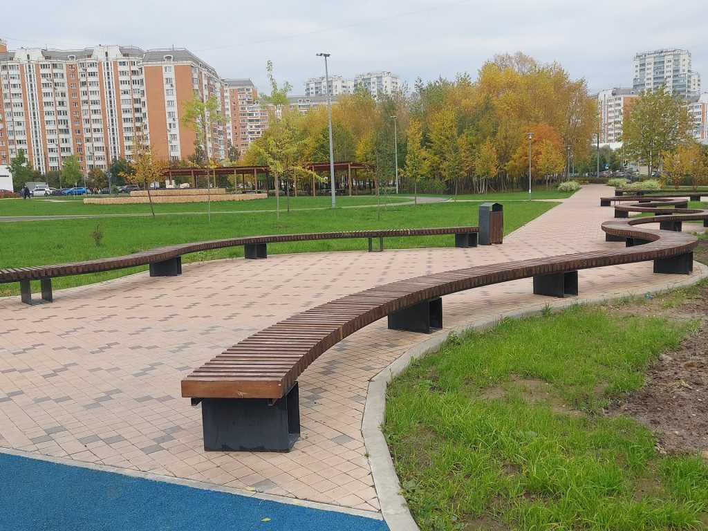 благоустройство Москвы, сквер