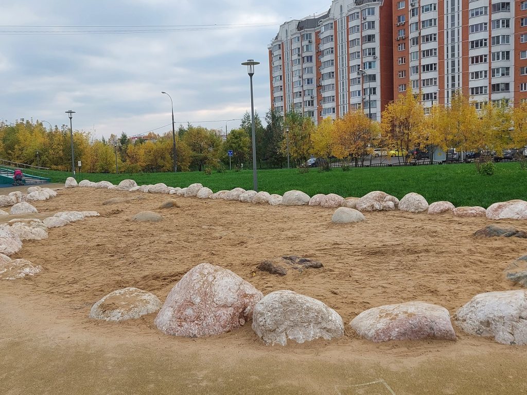 благоустройство Москвы, сквер