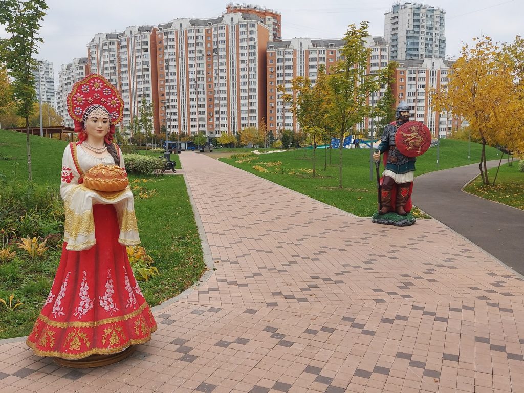 благоустройство Москвы, сквер