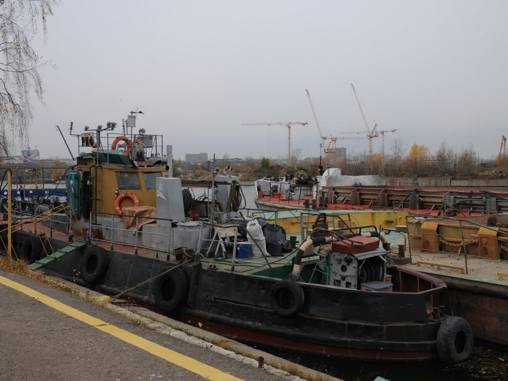 ГУП Мосводосток, Москва-река, экология, суда, зима в Москве