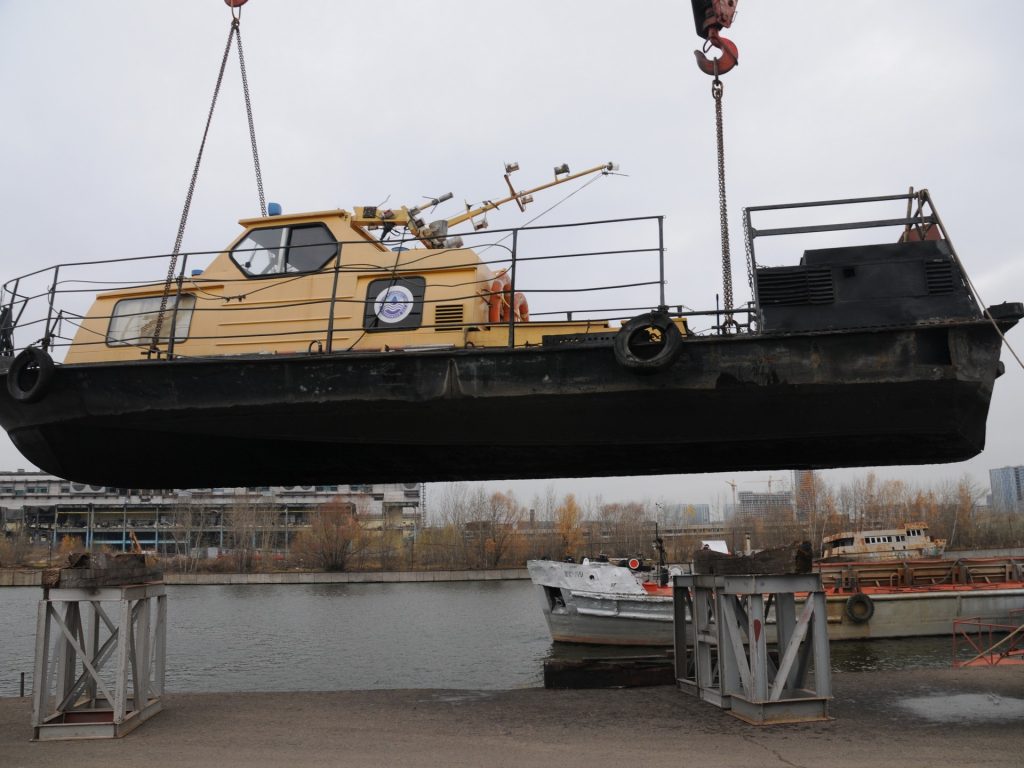 ГУП Мосводосток, Москва-река, экология, суда, зима в Москве