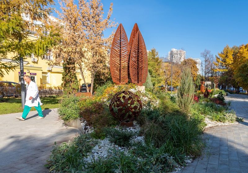 больница Сперанского, благоустройство