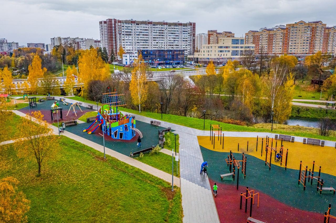 Нижний Каменский пруд, благоустройство, спортивная площадка