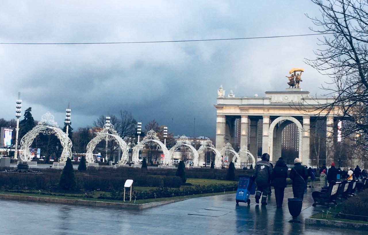 ВДНХ, новый год