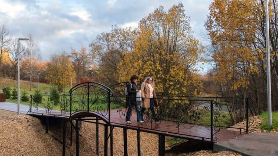 живописный мост, Нижний Каменский пруд , Зеленоград