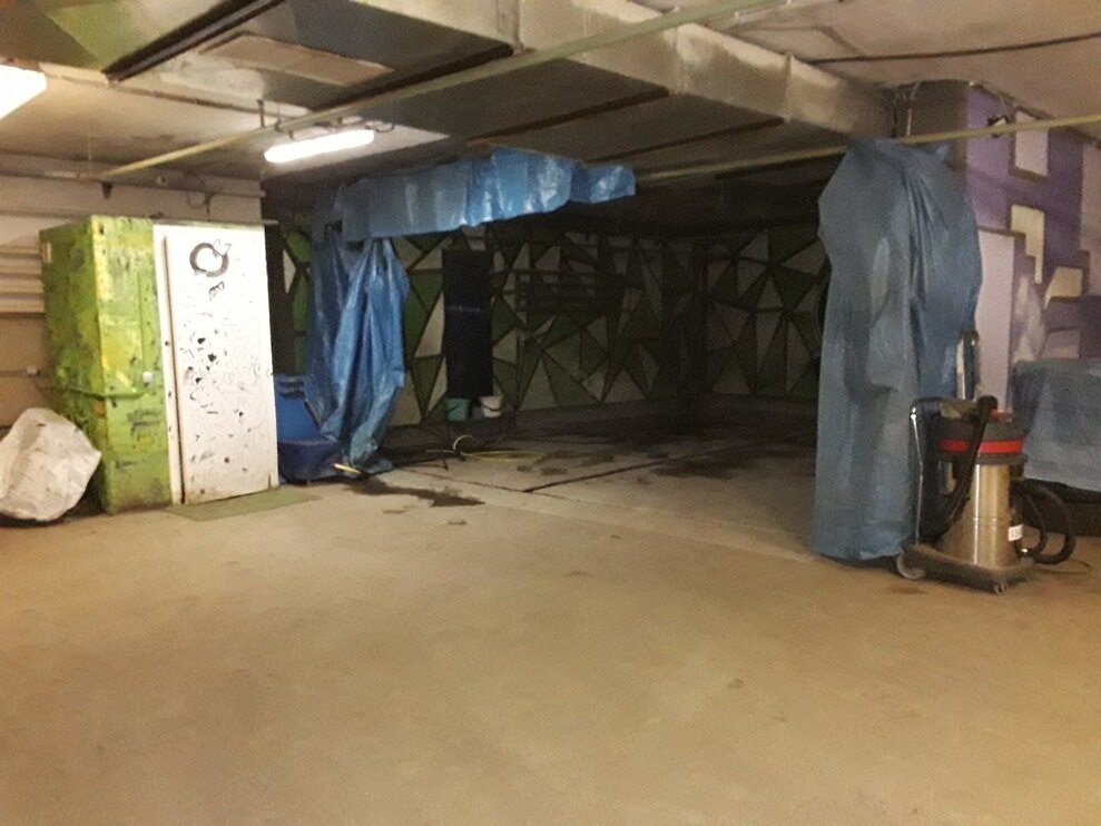 подземная парковка, автосервис