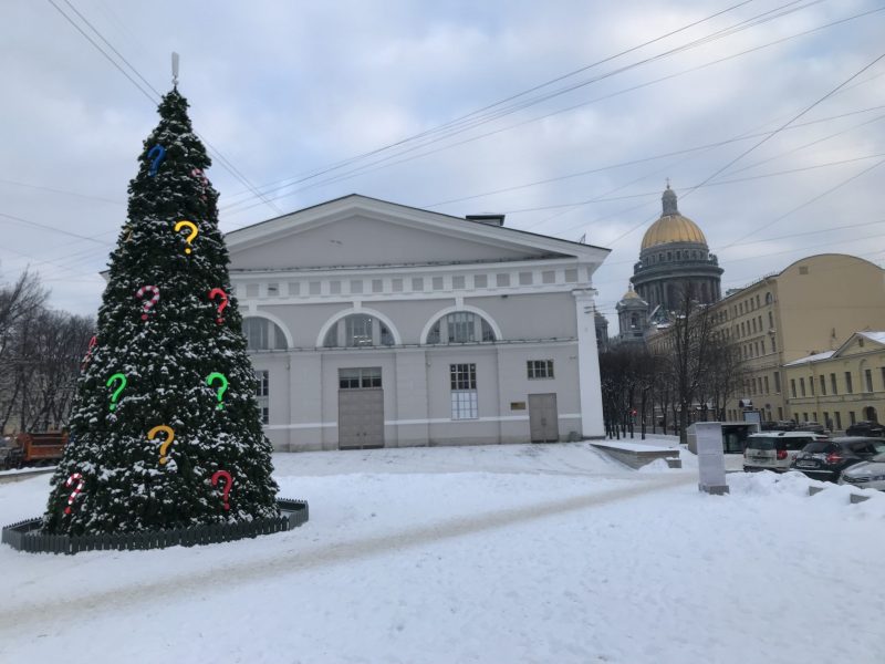 Санкт-Петербург, елка, Новый год