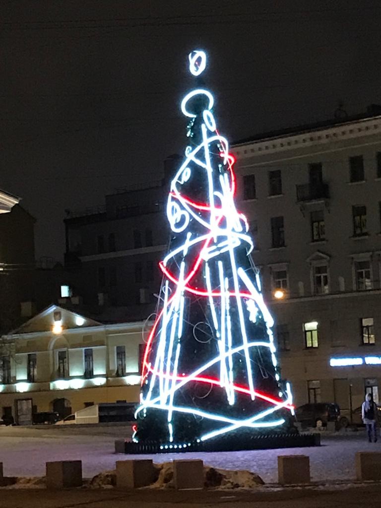Санкт-Петербург, елка, Новый год