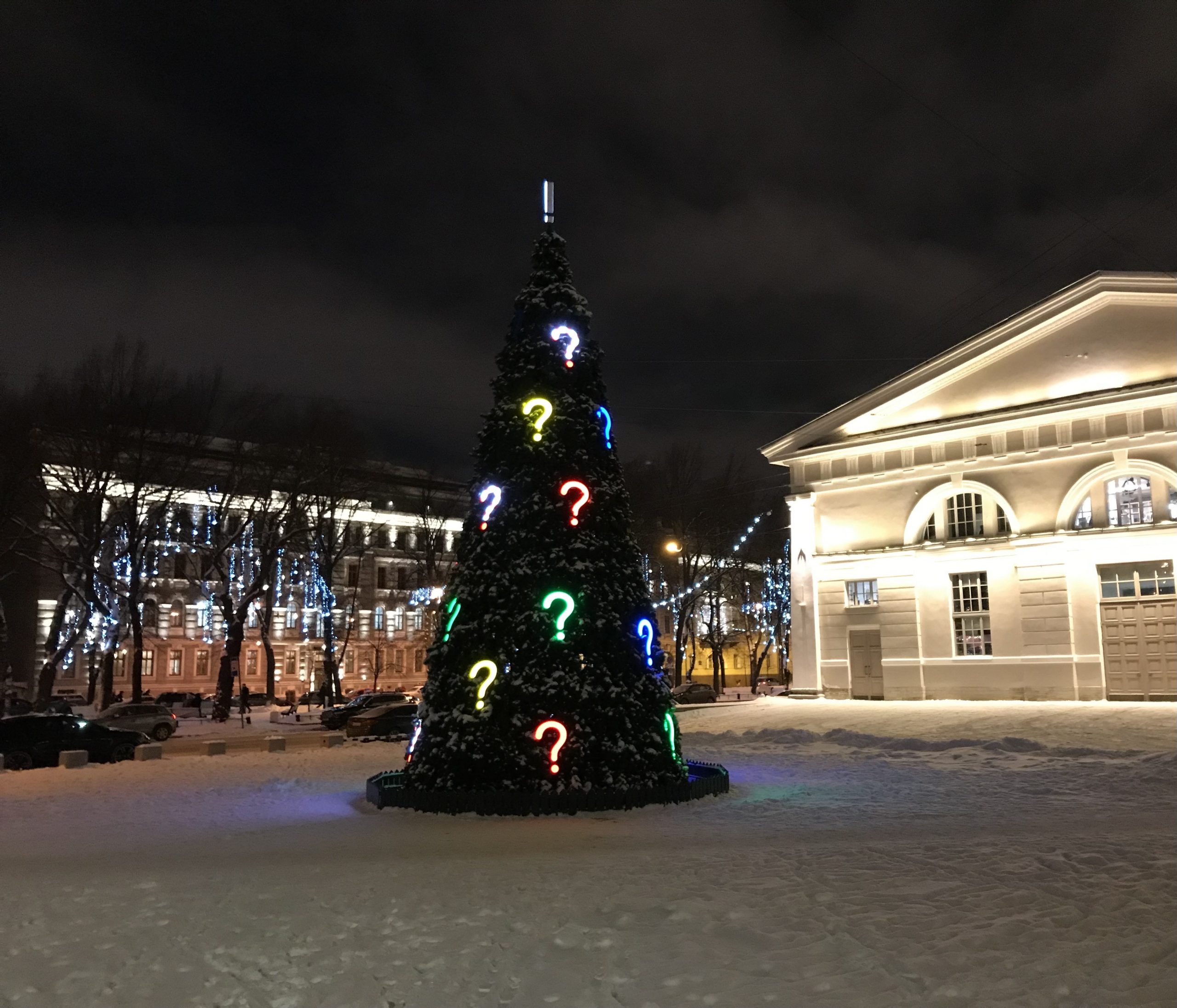 Санкт-Петербург, елка, Новый год