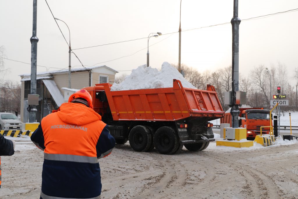 уборка снега, снег, утилизация