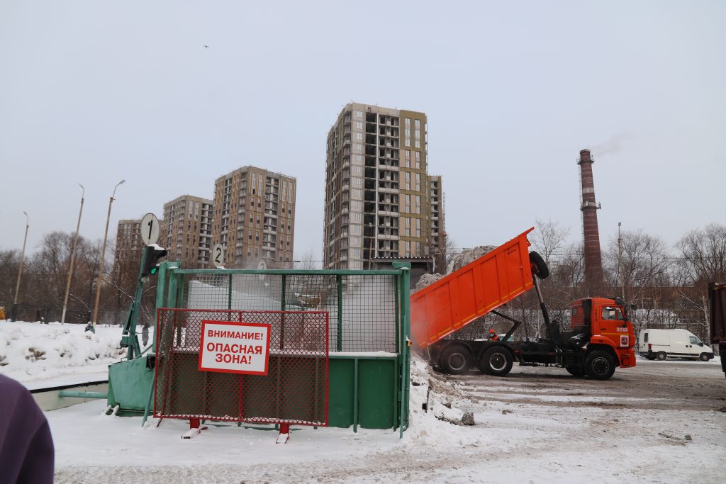 уборка снега, снег, утилизация