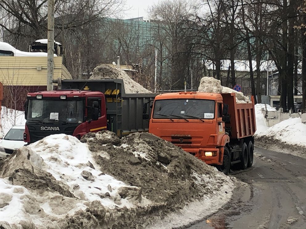 снегосплавные пункты, снег, уборка снега, зима