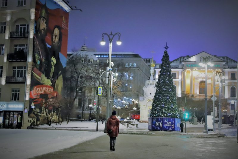 елка, украшение Москвы, Новый год