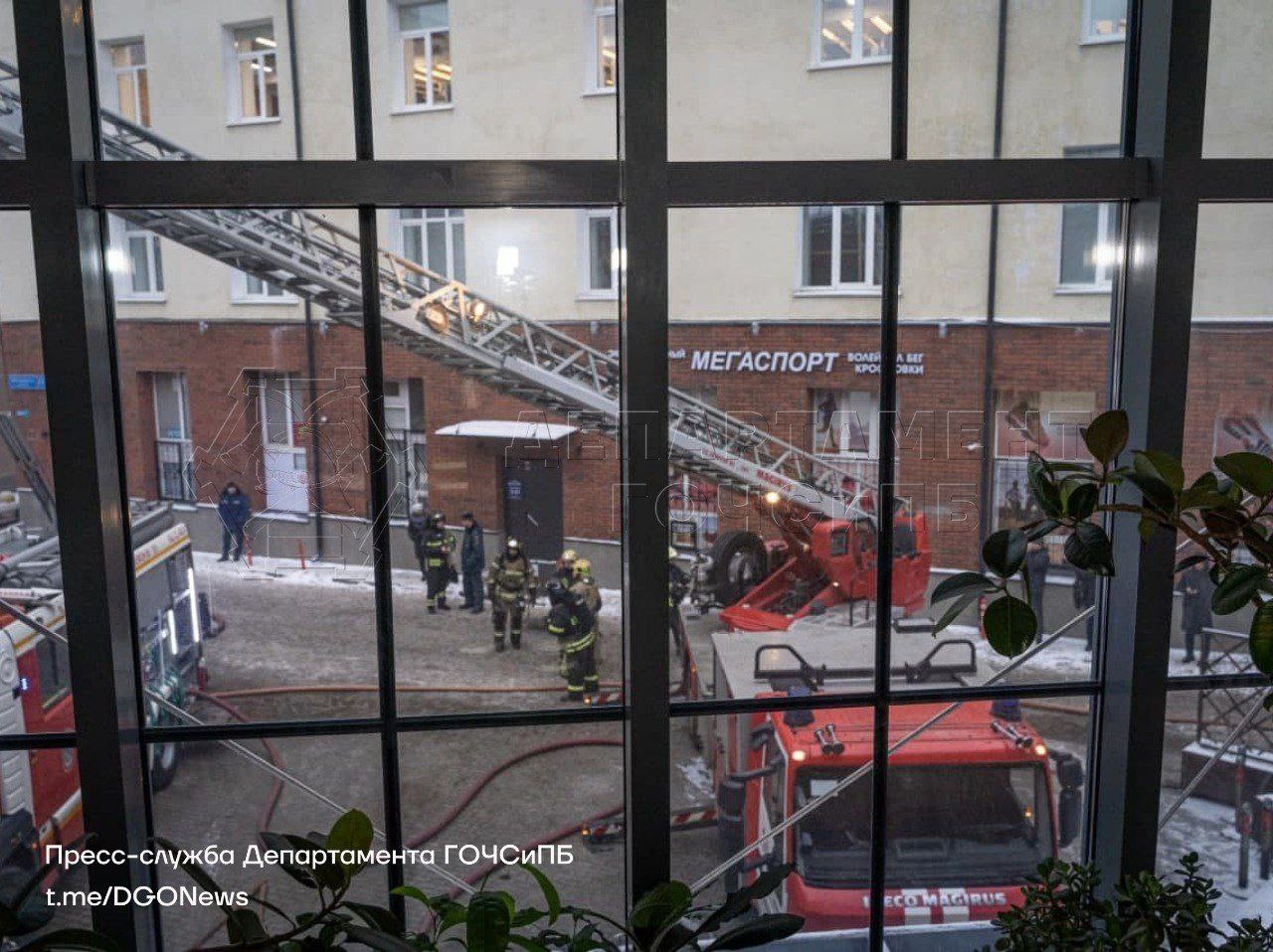 Мясницкая, д. 13с11, пожар, пожарный. Департамент Гражданской обороны