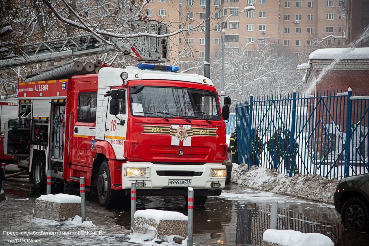 Таганская улица, дом 29, пожар
