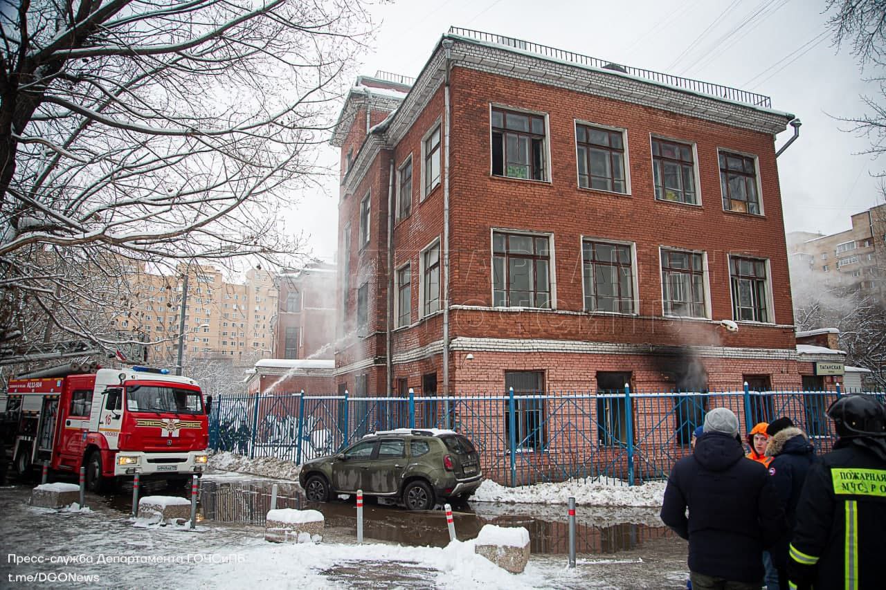 Таганская улица, дом 29, пожар