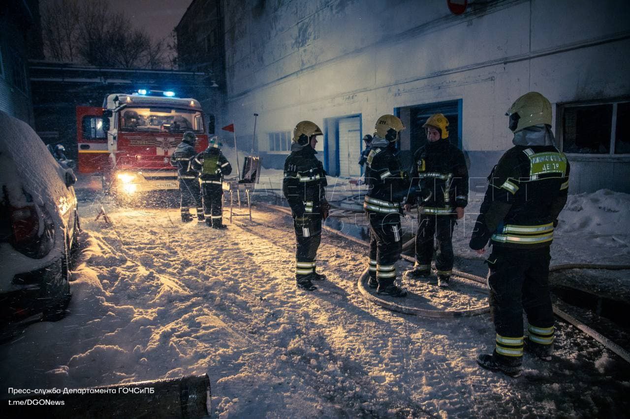 пожар, Подъёмная, дом 14, строение 5