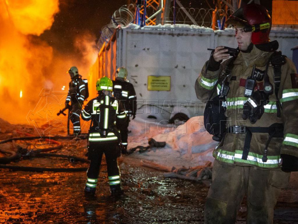 пожар на 32-м км МКАД