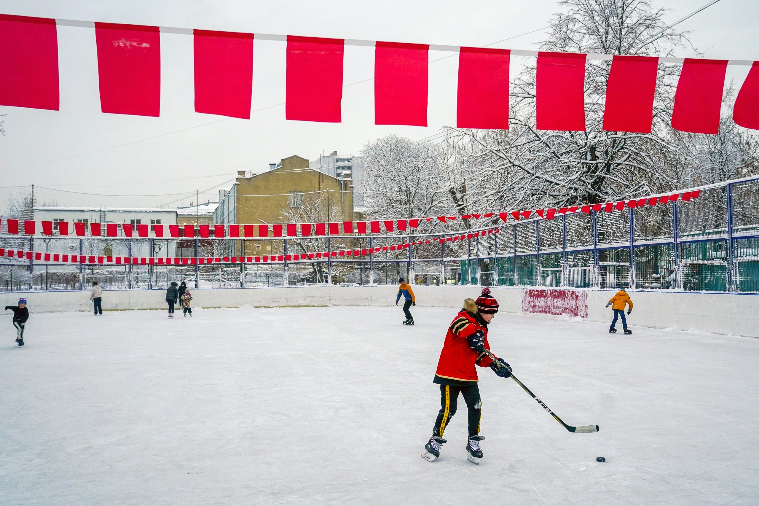 фото КГХ, Каток в парке «Новослободский»