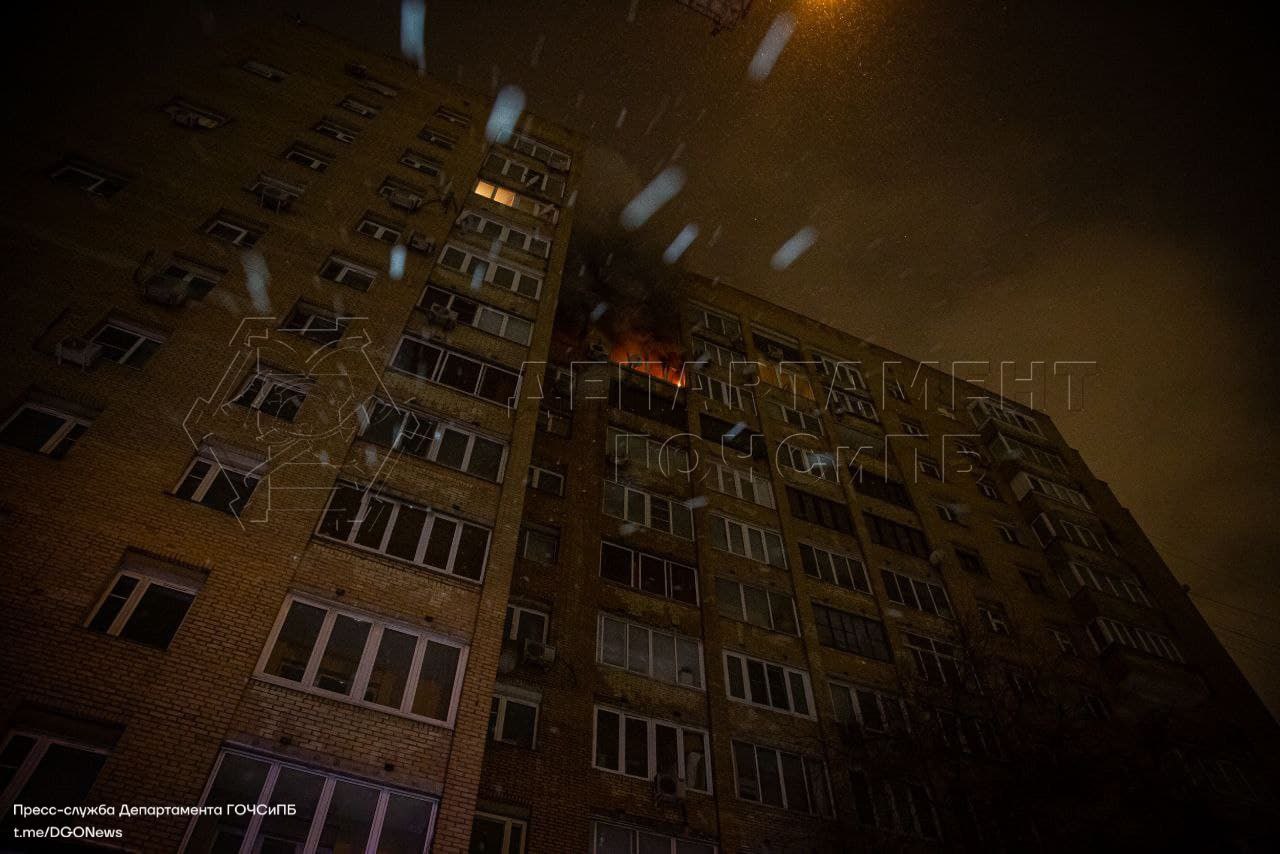 пожар, Беговая 26