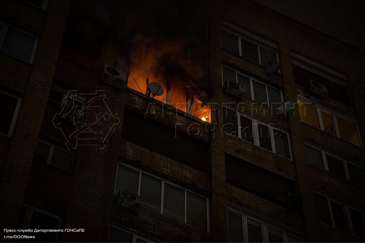 пожар, Беговая 26