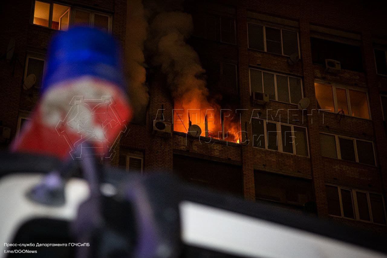 пожар, Беговая 26